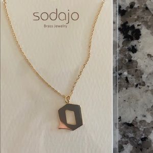 “O” NWT Gold Initial Necklace